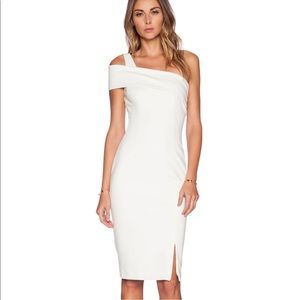 Ponti Wrap Backless Dress by Nicolas